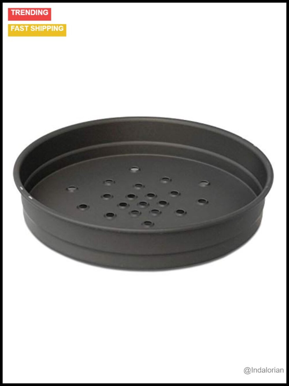 Lloyd Pans 14 Inch Perforated Deep Dish Pizza Pan PFAS Free Made in USA
